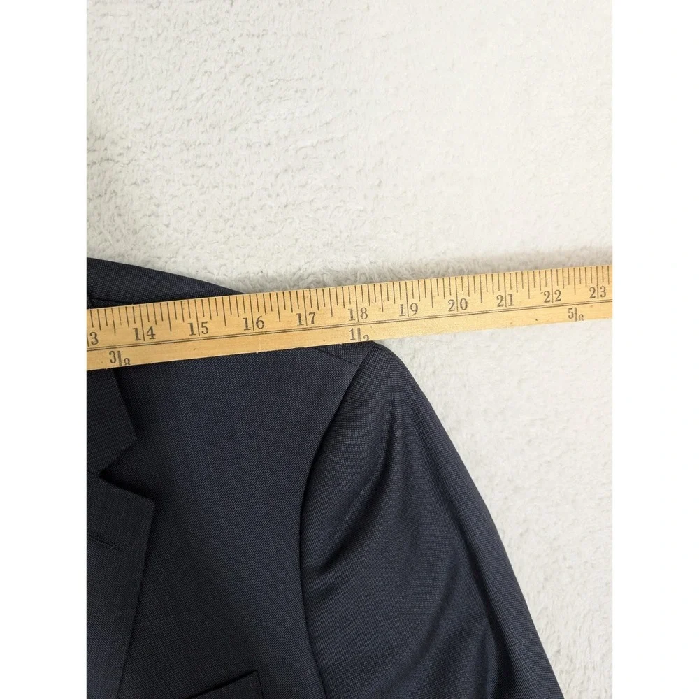 J Crew Ludlow Blazer Mens 40R Navy Blue Slim Fit Wool Stretch Tollegno 1900 Flex